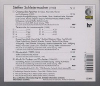 Steffen Schleiermacher • Edition zeitgenössische Musik CD
