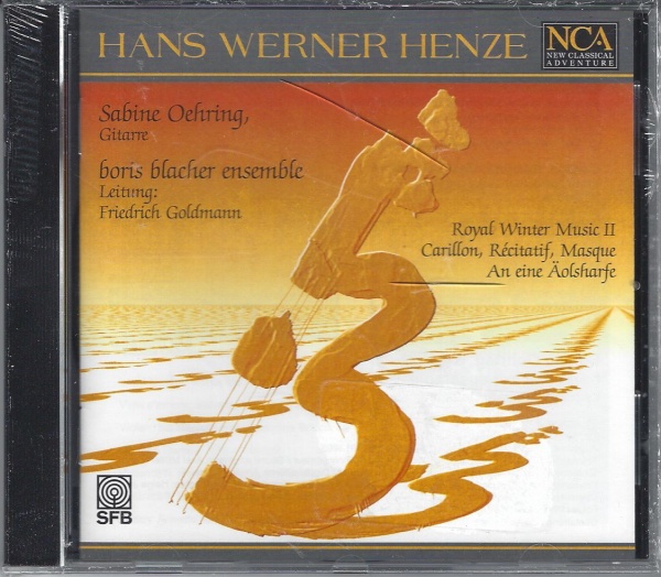 Hans Werner Henze (1926-2012) • Royal Winter Music II CD