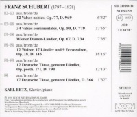 Franz Schubert (1797-1828) • Ländler CD