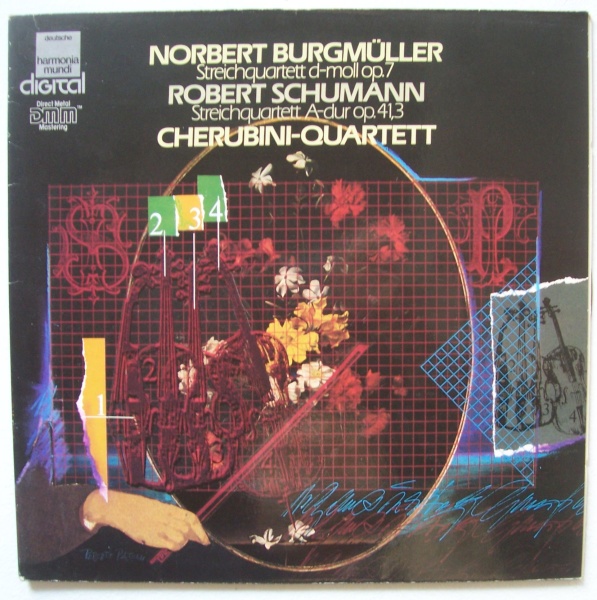 Burgmüller & Schumann • Streichquartette LP • Cherubini-Quartett