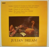 Julian Bream • Rodrigo, Vivaldi, Britten LP