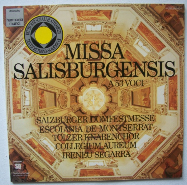 Heinrich Ignaz Franz Biber (1644-1704) • Missa Salisburgensis LP