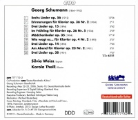 Georg Schumann (1866-1952) • Lieder •...