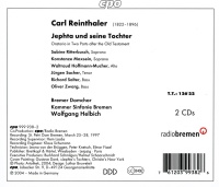 Carl Reinthaler (1822-1896) • Jephta und seine Tochter 2 CDs