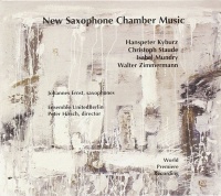 New Saxophone Chamber Music CD