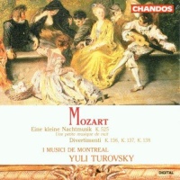 Wolfgang Amadeus Mozart (1756-1791) • Eine kleine Nachtmusik CD • Yuli Turkovsky