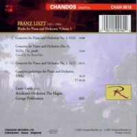 Franz Liszt (1811-1886) • Works for Piano and Orchestra Vol. 3 CD