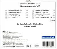 Giovanni Valentini (1582-1649) • Musiche Concertate 1619 CD
