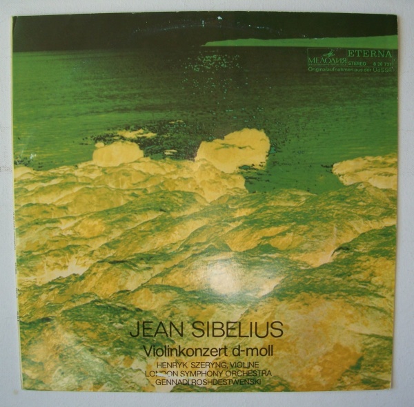 Jean Sibelius (1865-1957) • Violinkonzert d-moll LP • Henryk Szeryng