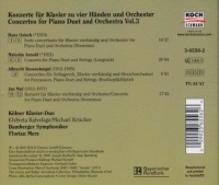 Konzert für Klavier vierhändig • Concertos for Piano Duet Vol. 3 CD