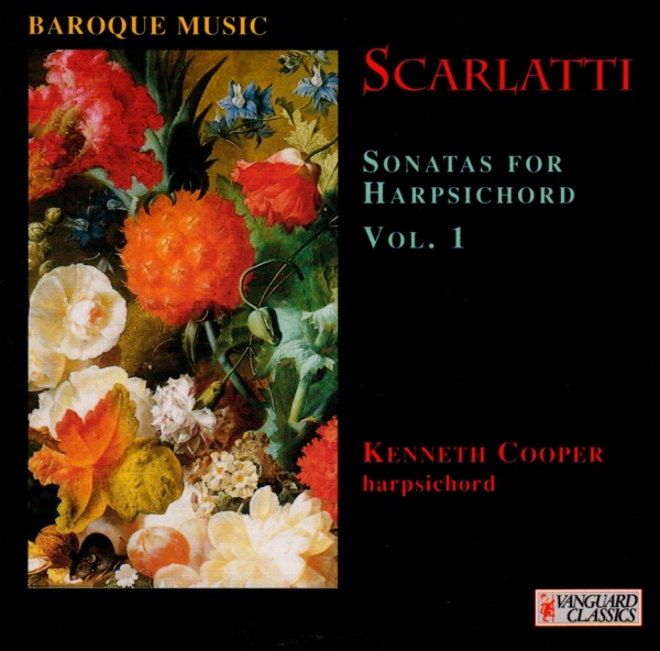 Domenico Scarlatti (1685-1757) • Sonatas for Harpsichord Vol. 1 CD • Kenneth Cooper
