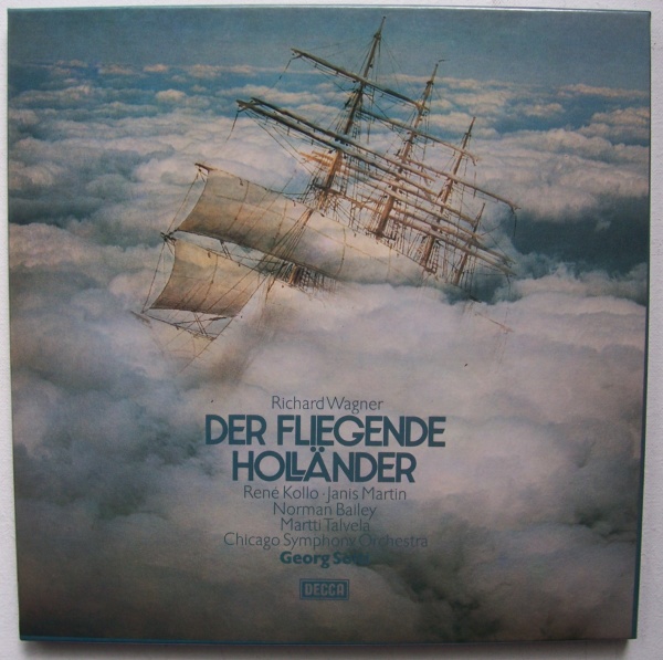 Richard Wagner (1813-1883) - Der Fliegende Holländer 3 LP-Box - Georg Solti