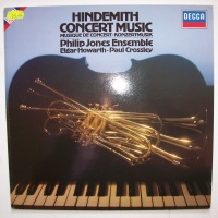 Paul Hindemith (1895-1963) • Concert Music LP •...