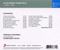 Alexander Agricola (1446-1506) • Chansons CD