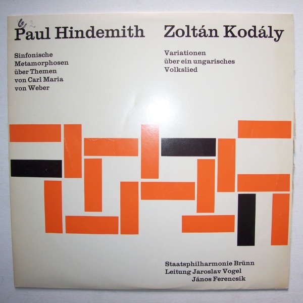 Paul Hindemith (1895-1963) • Sinfonische Metamorphosen LP
