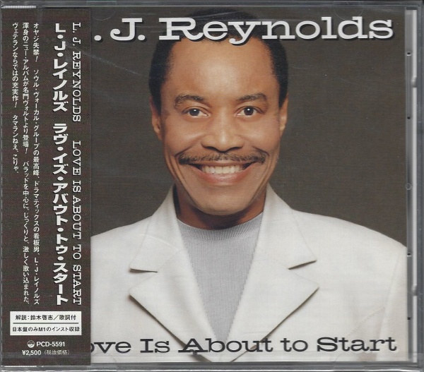 L.J. Reynolds • Love is about to start CD