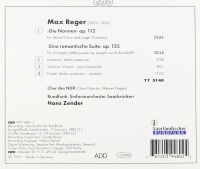 Hans Zender: Max Reger (1873-1916) • Die Nonnen CD