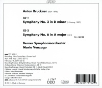 Anton Bruckner (1824-1896) 3 & 6 2 CDs