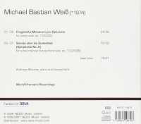 Michael Bastian Weiß • Fragmenta Missarum pro Defunctis CD