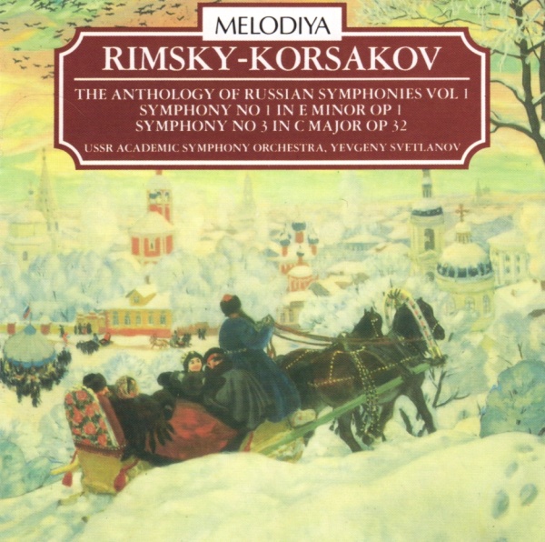 Rimsky-Korsakov (1844-1908) • The Anthology of Russian Symphonies Vol. 1 CD