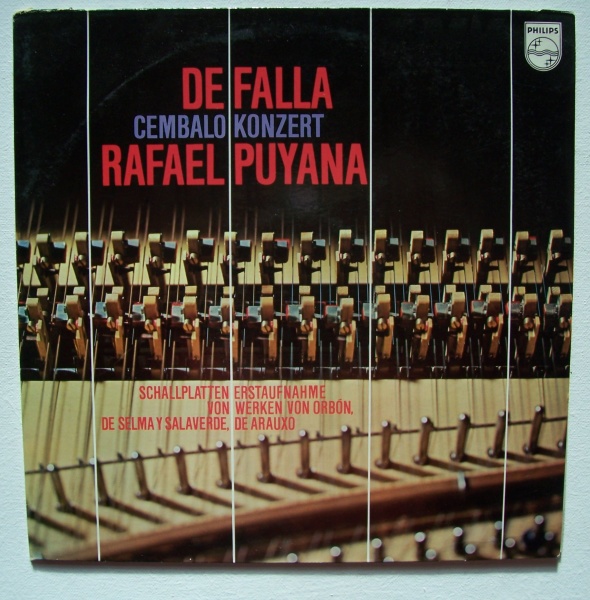 Manuel de Falla (1876-1946) • Cembalokonzert LP • Rafael Puyana