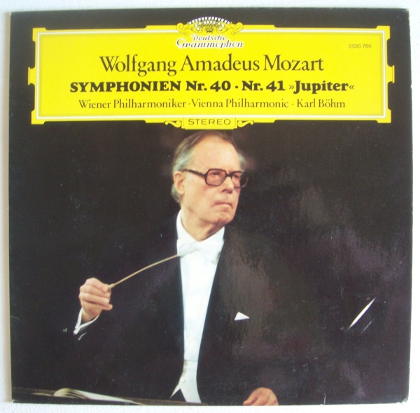 Karl Böhm: Wolfgang Amadeus Mozart (1756-1791) • Symphonien Nr. 40  & Nr. 41 LP