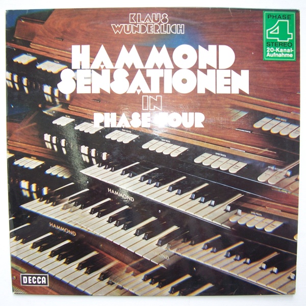 Klaus Wunderlich • Hammond Sensationen in Phase Four LP