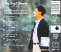 Pawel Kowalski: Frédéric Chopin (1810-1849) • 4 Ballades CD