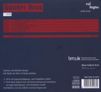 Günter Brus • Die Geheimnisträger MP3-CD