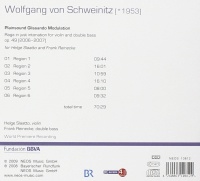 Wolfgang von Schweinitz • Plainsound Glissando Modulation CD