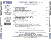 Antonio Vivaldi (1678-1741) • Concerti per Archi CD