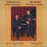 Levon Ambartsumian • Schubert, Brahms CD