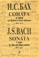 Bach (1685-1750) • Sonata C Major for flute and...