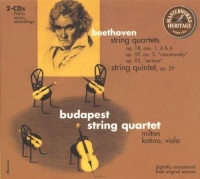 Budapest String Quartet: Ludwig van Beethoven (1770-1827)...