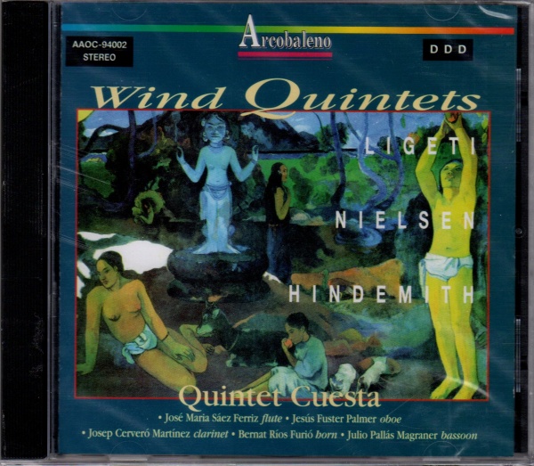Quintet Cuesta • Wind Quintets: Ligeti, Nielsen, Hindemith CD