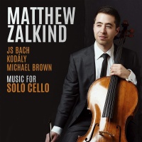Matthew Zalkind • Music for Solo Cello CD