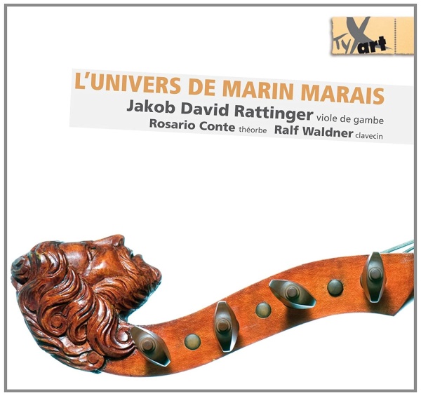 Jakob David Rattinger • LUnivers de Marin Marais CD