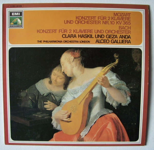Bach & Mozart - Konzerte für 2 Klaviere LP - Clara Haskil & Géza Anda