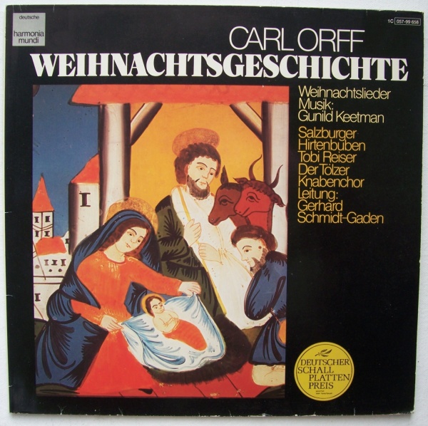 Carl Orff (1895-1982) – Weihnachtsgeschichte LP