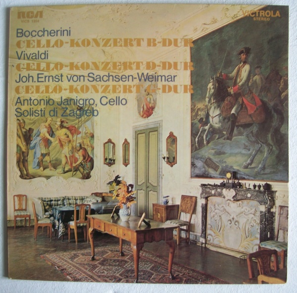 Antonio Janigro • Boccherini, Vivaldi & von Sachsen-Weimar LP