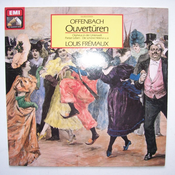 Jacques Offenbach (1819-1880) • Ouvertüren LP • Louis Frémaux