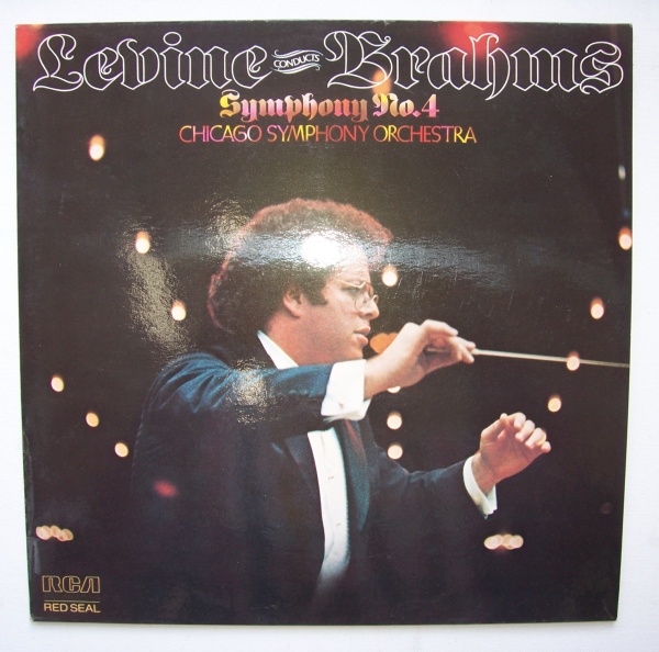 James Levine: Johannes Brahms (1833-1897) • Symphonie Nr. 4 LP