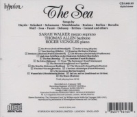 Sarah Walker, Thomas Allen • The Sea CD