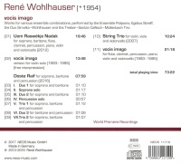René Wohlhauser • vocis imago CD
