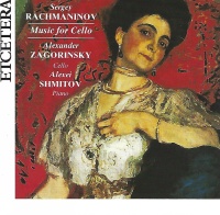 Sergei Rachmaninoff (1873-1943) • Music for Cello CD...
