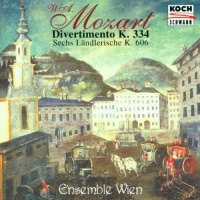 Wolfgang Amadeus Mozart (1756-1791) • Divertimento K.334 CD
