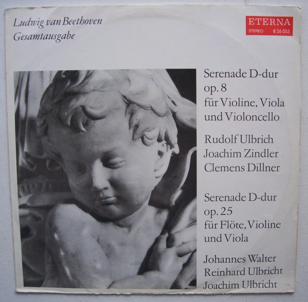Ludwig van Beethoven (1770-1827) • Serenade D-Dur op. 8 für Violine, Viola und Violoncello LP