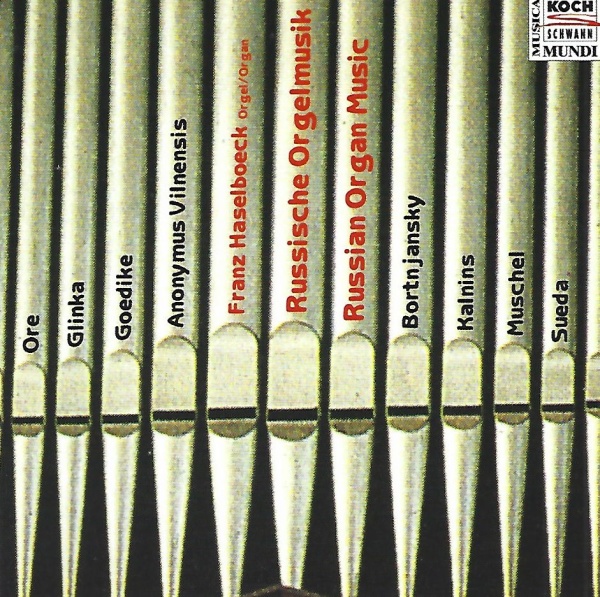 Martin Haselböck • Russische Orgelmusik | Russian Organ Music CD