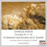 Charles Avison (1709-1770) • Concerti Nr. 7-12 nach...