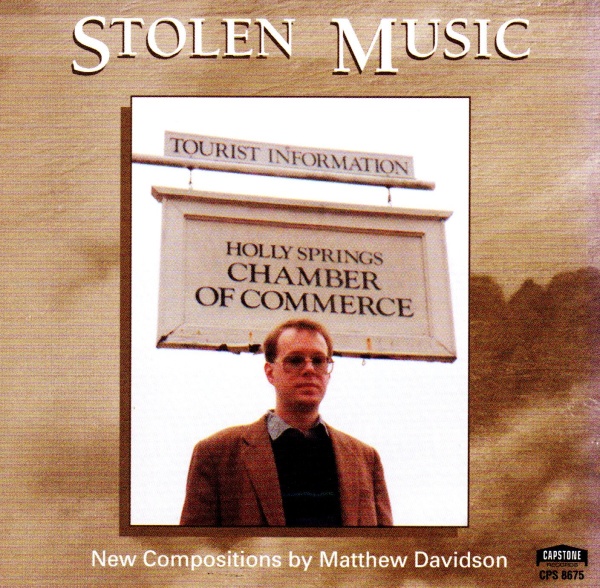 Matthew Davidson • Stolen Music CD